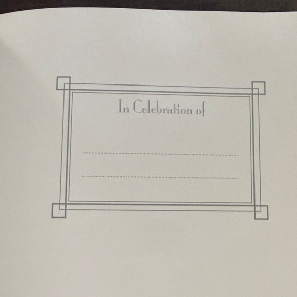 Guest book with customizable cover - Picture 5 of 6